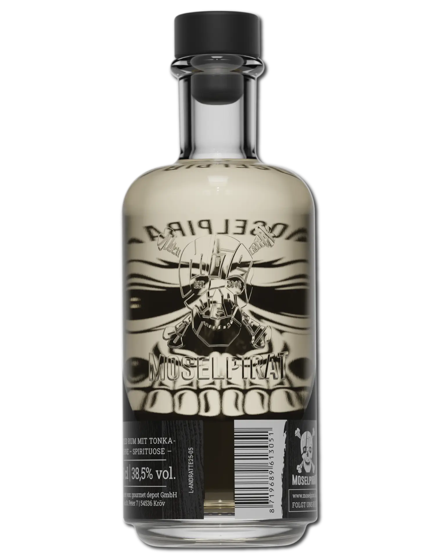 TonCapitano Spiced Rum mit Tonkabohne 0,5L 