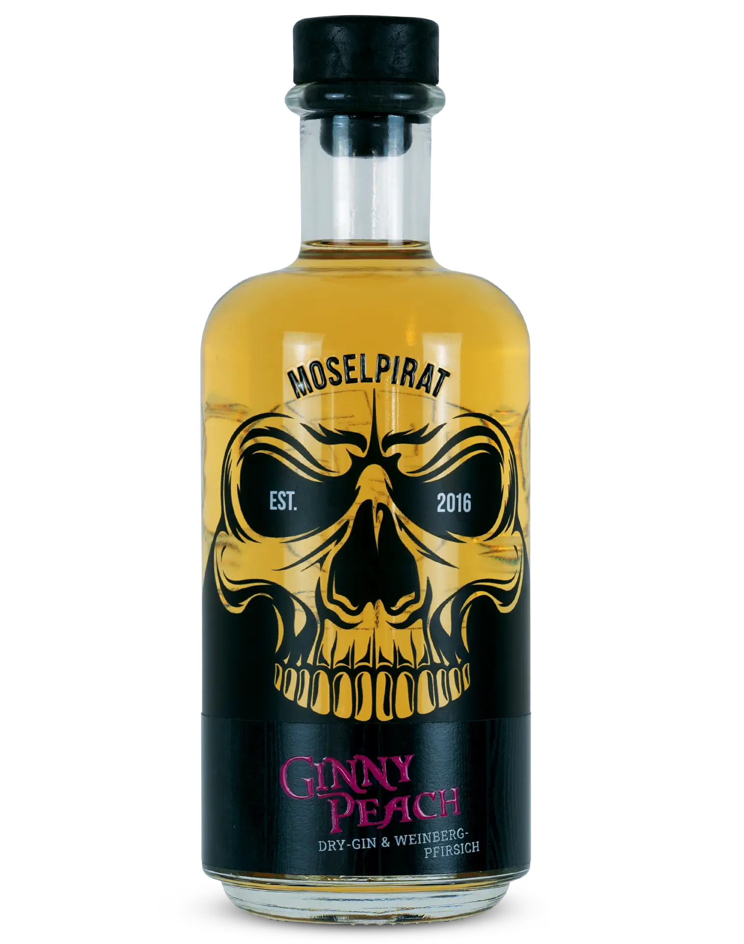 Ginny Peach Dry Gin & Weinbergpfirsich | 0,5 Liter