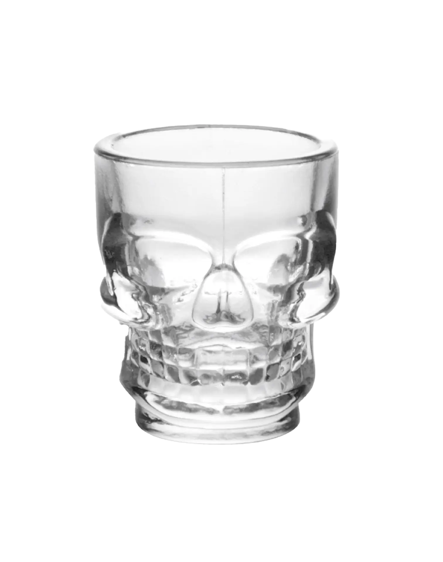 Moselpirat Shotglas im Totenkopf-Design – außergewöhnliches Shotglas mit Piratenmotiv, perfekt für Spirituosen, Bar und Geschenkideen