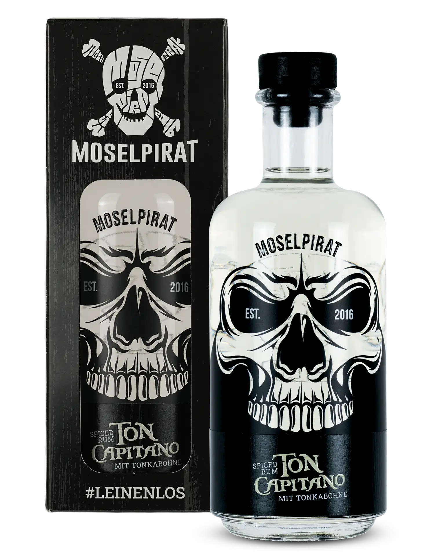 TonCapitano Spiced Rum mit Tonkabohne | 0,5 Liter