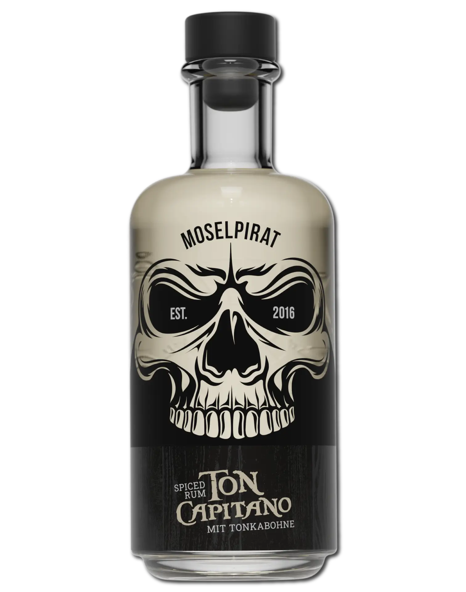 TonCapitano Spiced Rum mit Tonkabohne 0,5L 